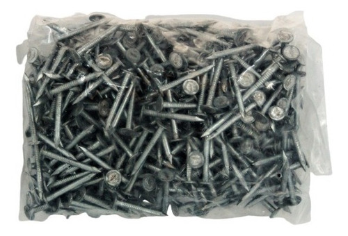 Clavo Tachuelón 1 Toolcraft Tc2035 1kg Para Teja Asfalto