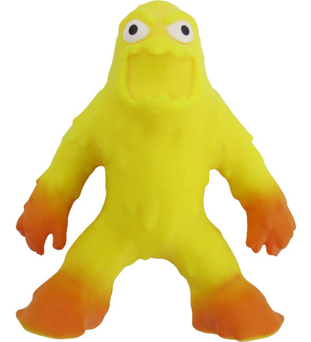 Stretchapalz - Figuras 14cm - Série Monstros - Guuu (amarelo