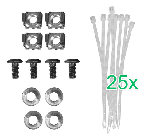 Patch Panel Com 24 Portas E 24 Keystones Rj45 Cat6
