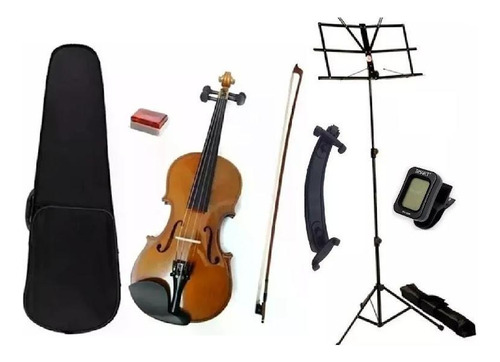 Kit Violino Dominante 4/4 Estudante + Acessórios