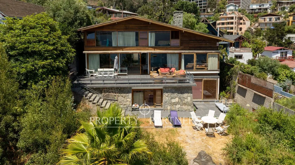 Imagen 2 de 18 de Arriendo Casa De Ensueño Frente Al Mar En Papudo(...