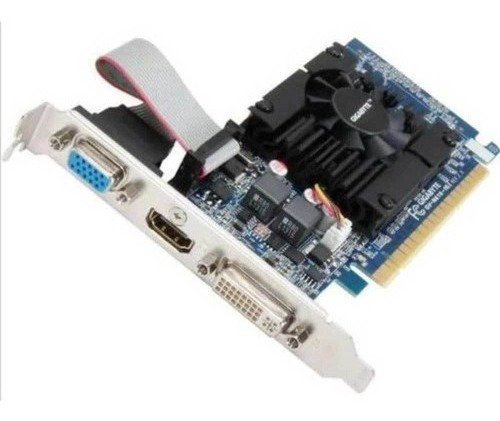 Tarjeta de vídeo Nvidia Gt 610 PCI-e Gigabyte GV-N610-1Gi de 1 GB