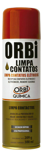 Orbi Limpa Contato Elétrico 7 Da Marca Orbi Química 300ml