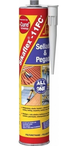 Imagen 3 de 9 de Sikaflex 11fc X 300cc Sellador Y Adhesivo Multiproposito