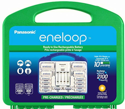 Eneloop 101145 AA Pilas Recargables 8 Unidades