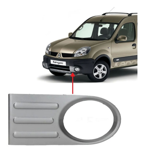 Rejilla Grilla Lateral Kangoo 2008 2009 2010 2011 C/ Aux Izq