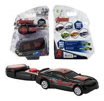 Comprar Avengers Auto Con Llave Pulsador Lanzador Key Cars Marvel