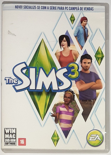 Pc - The Sims 3 - Original - Com Serial Original (Usado)