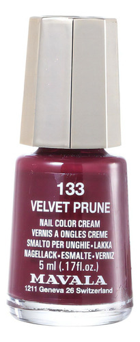 Esmalte de uñas Mavala Mini Color Velvet Prune N133, 5 ml, variante única, Blz