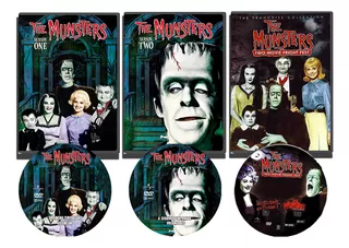 Dvd Os Monstros - Série Completa + Filmes - Dublado