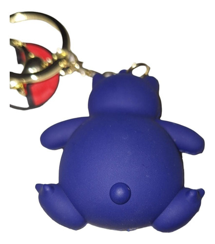 Llavero Importado Goma Snorlax #143 - Pokemon - Regalo