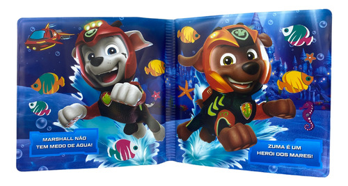 Patrulha Canina Livro de Banho