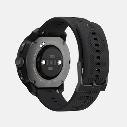 Relógio Gps Suunto Race S Power Blue Preto Liso Preto Preto