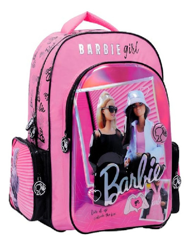 Mochila Espalda Barbie Relieve 18 Pulgadas Wabro Playking