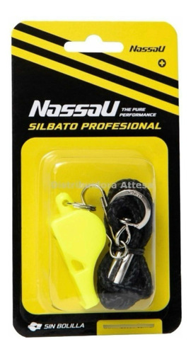 Silbato Nassau Profesional Blíster Colgante