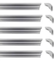 Comprar Pack 5 Molduras M42 De Telgopor Eps 4 X 4 Cm - Rinde 10 M
