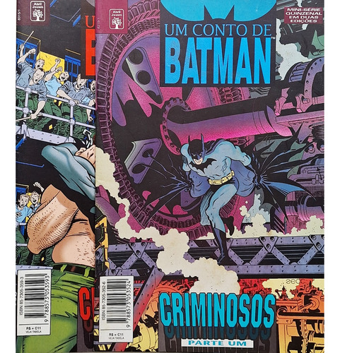 Hq Gibi Um Conto De Batman Criminosos Minissérie Completa! (Usado)