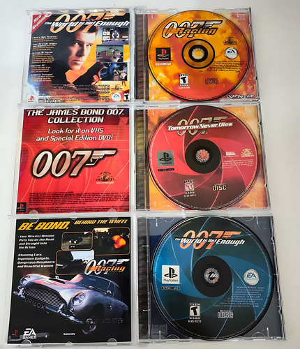 Trilogia 007 Playstation Midia Preta