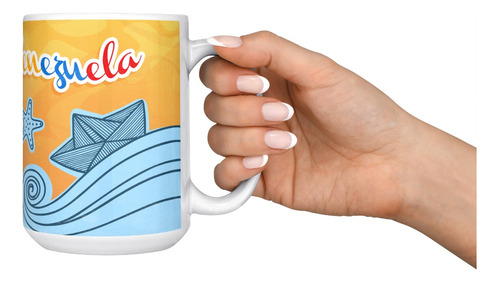 Taza Grande 15 Onzas Venezuela Modelo 6 Personalizable