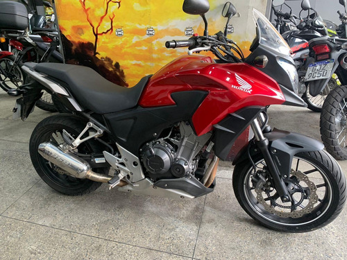 Imagem 8 de 10 de Honda Cb 500x - 2015 - Vermelha - King Motos