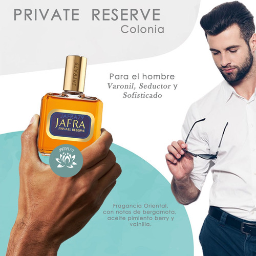 Private Reserve Perfume Original Jafra+crema After Shave