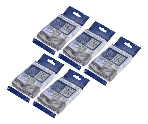 Cinta Adhesiva Brother Label, 5 Unidades, Etiquetas P-touch,