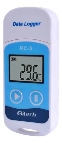 Datos De Temperatura Usb Digitales De Alta Precisión 3x Rc-5