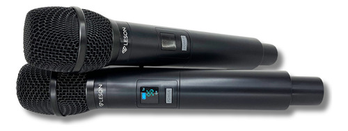 Microfone Duplo Sem Fio Lsx02 Rack Digital Dual System