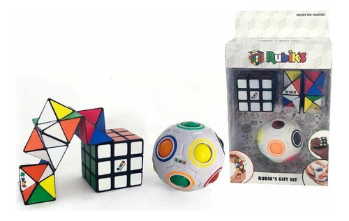 Rubiks Rainbow 3 Set, Diferentes Conbinaciones De Puzzle