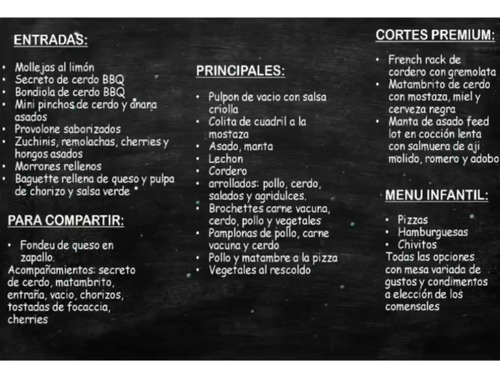 Asador Y Cocinero A Domicilio. Todo Tipo De Evento!!!