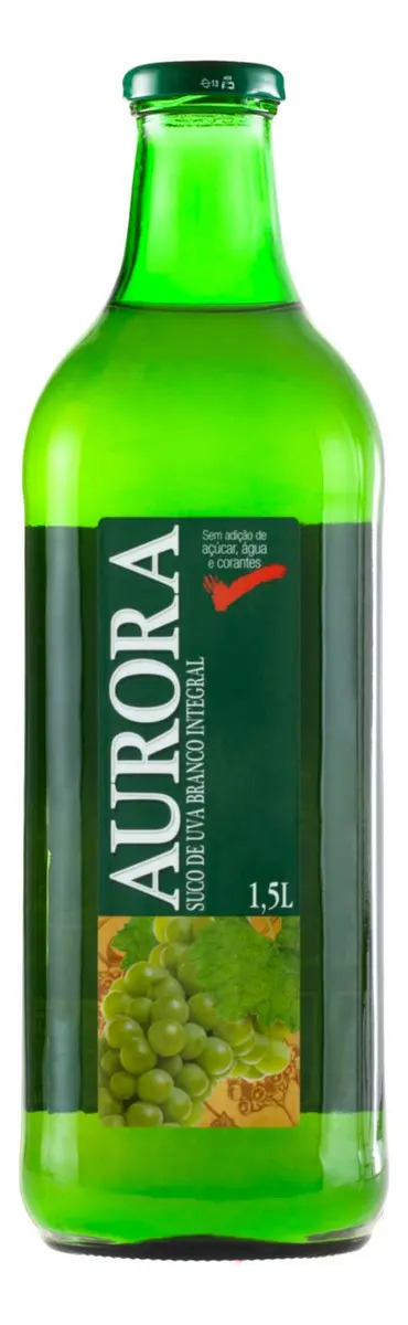 Suco de uva branca Aurora sem glúten 1.5 L