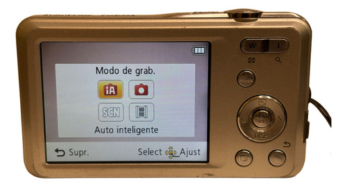 Cámara Digital Compacta Panasonic Lumix Fh4 14.1 Mp Plateado (Usado)