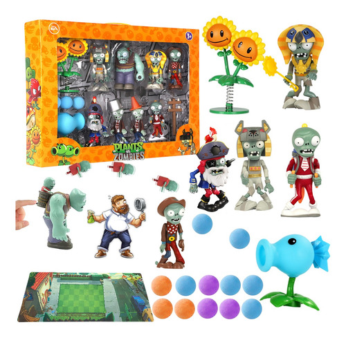 Juguetes Infantiles Plantas Vs Zombie 686-50 Con Mapa/regalo