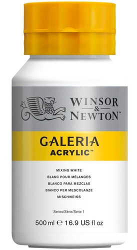 Tinta Acrílica Galeria 500ml Winsor Newton Mixing White 415