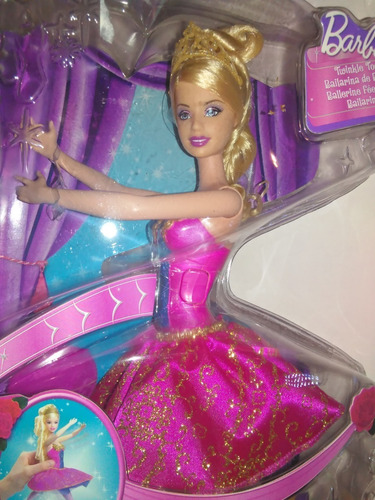 Muñeca Barbie Bailarina Salta Y Mueve Pies Mattel Original