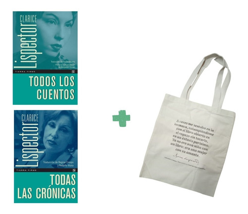 Cuentos + Cronicas - Lispector - Fce - Libros + Bolsa Regalo