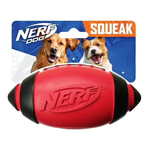 Nerf Dog Juguete De Goma Para Perros Con Chirriador Interact