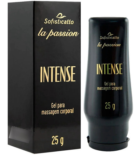 Intense Gel Para Massagem Corporal Sofisticatto 25g