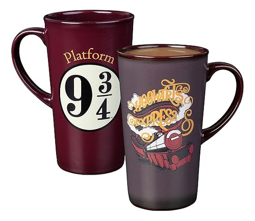 Harry Potter Taza Alta Platform 9 34 Heat Reveal 17oz