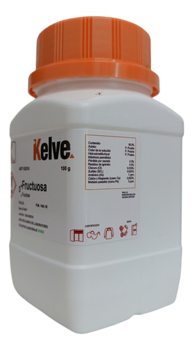 D-fructuosa (levulosa) R. A. De 100 G Kelve K5210