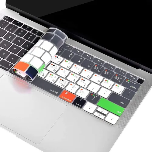 Protector De Teclado Shorcuts Mac Os X Para Macbook Air 2018