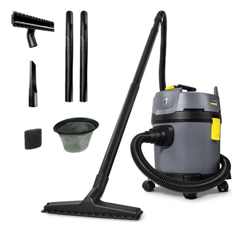 Aspirador De Pó E Líquido 1300w 15 Litros Nt 585 Karcher Cor Cinza