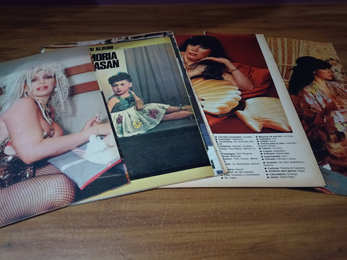 Moria Casan * Lote 100 Paginas Revistas Clippings # 6 (Usado)