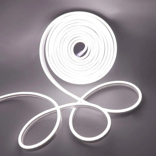 Kit Manguera Luz Neon 5 Mts + Fuente + Ficha 12v Exterior