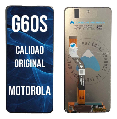 Modulo Display Touch Para Moto G60s / G60 Xt2133 Oled