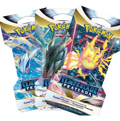 Jogo De Cartas Pokemon Tempestade Prateada Unitario 6 Cartas