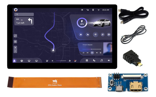 Waveshare Pantalla Capacitiva Tactil Qled De 7 Pulgadas 1024