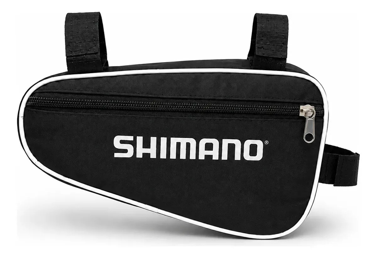 Bolsa Quadro Shimano Organizadora Para Bicicleta Bike Moto Ciclismo Carregar Ferramentas Pertence Acessório Cor Preto