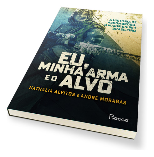 Book Me, My Weapon and The Target de Nathalia Alvitos y André Moragas (2025) en portugués (1ª edición, tapa blanda) Editora Rocco