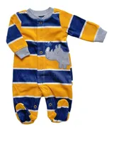 Comprar Macacão Pijama Carters Fleece Bebê Menino Infantil Pezinho 